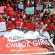 Members of civil society groups sit to protest the abduction of Chibok schoolgirls during a rally pressing for the girls’ release in Abuja, Nigeria, May 6, 2014.
PIUS UTOMI EKPEI/AFP/Getty Images
